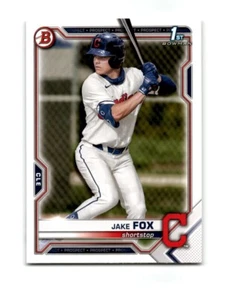 2021 Bowman Draft - #BD-102 Jake Fox (RC) - Picture 1 of 2