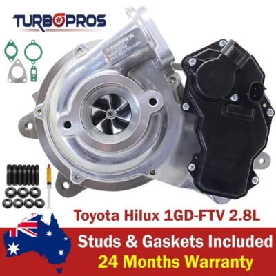 Cargador turbo Billet de actualización premium para Toyota Hilux 1GD-FTV 2,8 L Foto 1 de 4