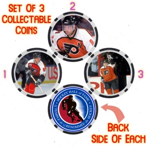 MARK RECCHI - HOCKEY HALL OF FAME - COLLECTABLE COIN SET - Picture 1 of 2