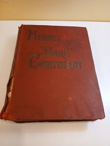 1889 HELDEN DES DUNKLEN KONTINENTS GEBUNDEN BUCH F - Bild 1 von 10