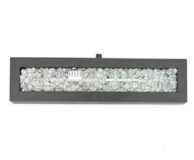 🆕 Новая 28-дюймовая уличная терраса патио настольная прямоугольная яма для костра с лаваглассом - Изображение 1 из 2