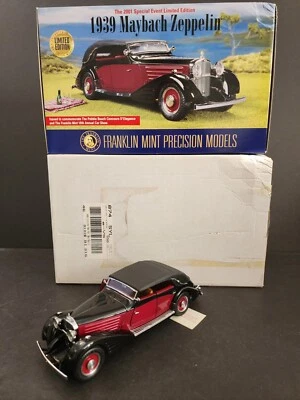 FRANKLIN MINT 1939 MAYBACH ZEPPELIN LIMITED EDITION 1/24 DIECAST SR - Image 1 of 4