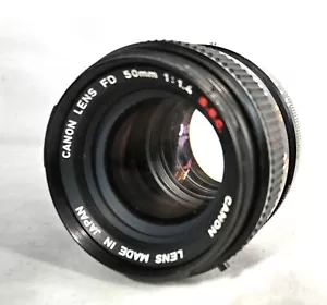 Canon FD 50 mm F1.4 S.S.C. Lente calidad superior #0241 - Imagen 1 de 6