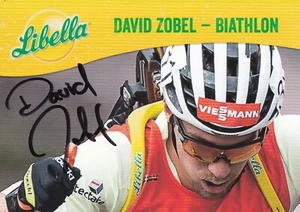 Autogrammkarte David Zobel - Biathlon - Deutschland - Bild 1 von 1