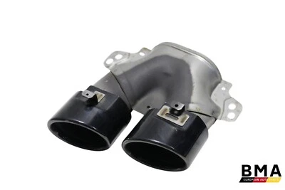 Punta de tubo de escape trasero derecho negro mercedes-benz w205 c43 amg 2019 2020 2021 fabricante de equipos originales Foto 1 de 4