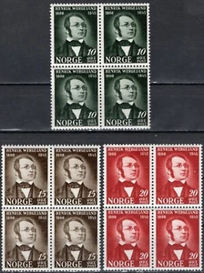 2035 Norway 1945, NK 339-41, MNH, Henrik Wergeland set, MI 304-06, SC #269-71. - Picture 1 of 1