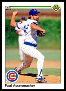 1990 Upper Deck #660 Paul Assenmacher Pitcher Chicago Cubs FREE shipping - Picture 1 of 1