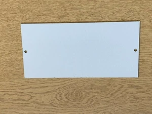 Blanking Plate for Cavity Floor Box 185 x 90mm Grey - Picture 1 of 1