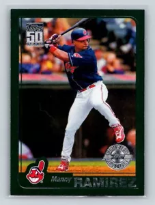 2011 Topps 60 Years of Topps #60YOT-50 Manny Ramirez Cleveland Indians - Picture 1 of 2