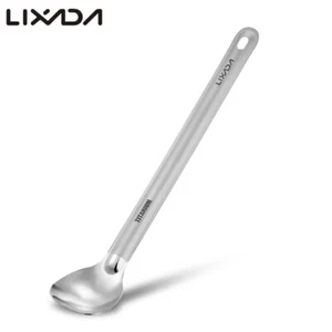 Lixada Titanium Long Spoon Camping Long Handle Spoon Lightweight Spoon J4S6 - Picture 1 of 12