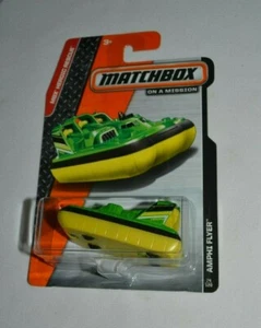 MATCHBOX 2014 MBX HEROIC RESCUE ON A MISSION - AMPHI FLYER GRÜN UND GELB - Bild 1 von 3