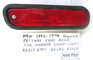 NEW  1992-1996 Honda Prelude Right Passenger  Side Rear Side Marker Lamp Light - Picture 1 of 4