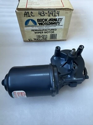 Motor limpiaparabrisas delantero para Honda Prelude Cardone 1982 43-1414 Foto 1 de 4