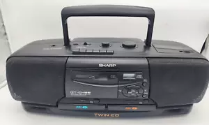 Rare! Sharp QT-CH88 Portable Boombox - Identical Unit Appeared on The Sopranos! - Picture 1 of 11