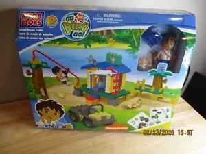 NEW-2007 MEGA BLOKS GO DIEGO GO ANIMAL RESCUE CENTER DORA EXPLORER-R6-3765 - Picture 1 of 5