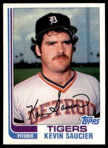 1982 Topps Kevin Saucier Detroit Tigers #238