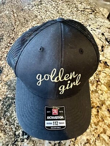 Richardson 112 Truckermütze golden girl schwarz - neu - kostenloser Versand - Bild 1 von 3