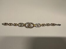 chanel sterling 925 silver bracelet 10k 1/10