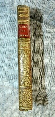 littérature Satires de Perse et de Sulpicia par Théry 1827 en Français  latin d - Photo 1/4