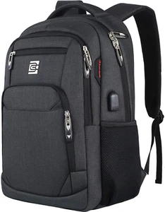 Laptop Backpack,Business Travel anti Theft Slim Durable Laptops Backpack with US - Picture 1 of 7