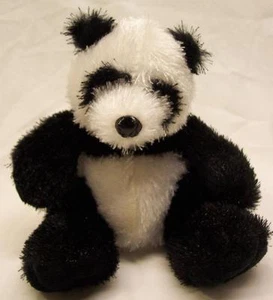 Ganz Webkinz CUTE FUZZY PANDA BEAR 6" Plush STUFFED ANIMAL Toy - Picture 1 of 1