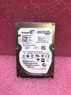 Dell RFDHW 500GB 5400RPM SATA Laptop Solid State Hybrid Drive SSHD - Image 1 of 3