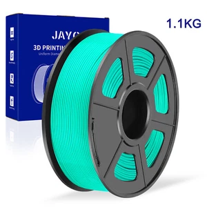 Filamento de impresora 3D verde menta JAYO 1,1 KG PETG 1,75 mm perfectamente herido sin obstrucciones - Imagen 1 de 8