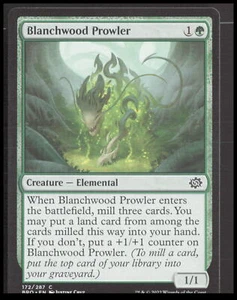MTG Blanchwood Prowler 172 Common The Brothers' War Card CB-1-2-A-39 - Picture 1 of 6
