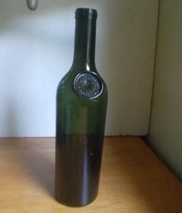 BOTELLA DE ACEITE DE OLIVA ROBERT RALSTON &SON HUILE D'OLIVE PHILADEPHIA SELLO APLICADO 1880 - Imagen 1 de 8
