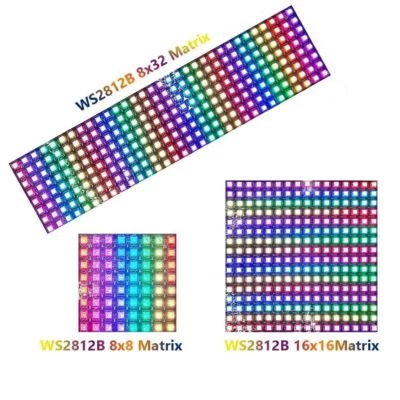 16x16 8x32 Module Pixel Screen Pixels Led Panel Matrix Panel Light Light Panel - Image 1 of 4