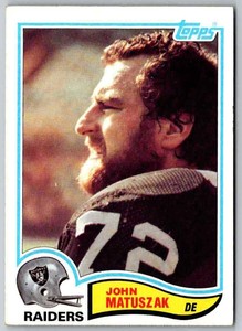 1982 Topps John Matuszak #195 