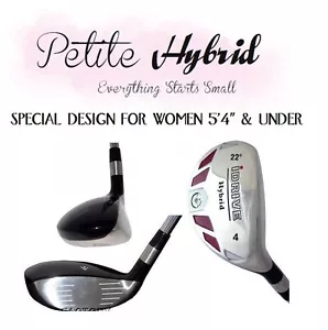 Petite Hybrid #4 iDrive 22° Graphite Ladies Flex Small Short Womens Iron Wood - Picture 1 of 2