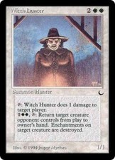 Witch Hunter NM MTG The Dark Magic 2B3