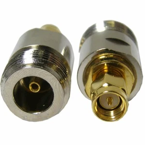 1x SMA Male Plug to N Type Female Socket RF Adaptor UK Seller - Picture 1 of 12