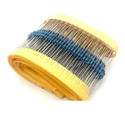 Resistencias de película metálica - Agujero pasante 250 mW (1/4 W) 1% 4,7K - Paquete de 10 - Envío a EE. UU. Foto 1 de 2