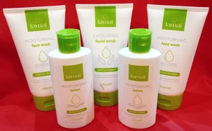 ABOXOV® 5 x LAMAI Moisturising Face Wash Gesichtspeeling & Lotion. - Bild 1 von 6