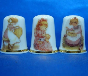 Birchcroft Fingerspitzen -- Dreierset -- Nadelarbeit Mädchen - Bild 1 von 2