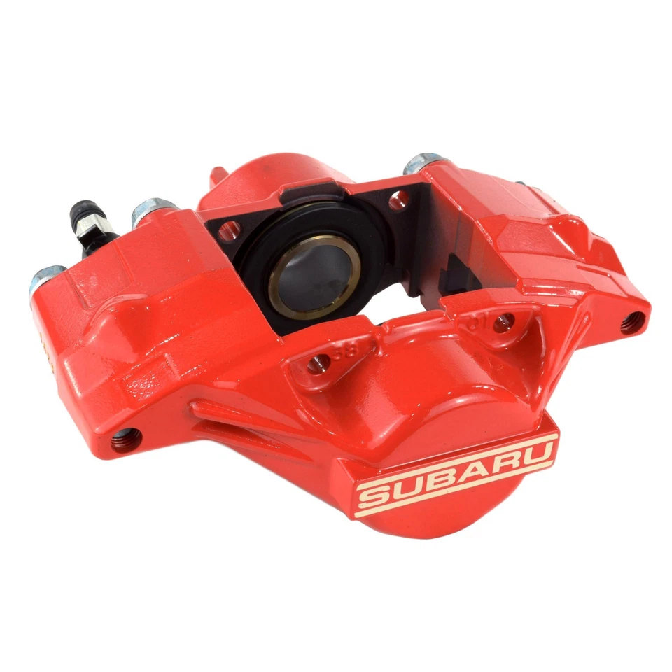 Pinza de freno trasera izquierda roja OEM 2006-2007 Subaru Impreza WRX 26692FE0508A Foto 1 de 4