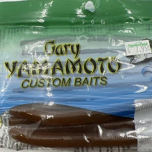 Gary Yamamoto 5" Yamasenko 9-10-241. Cinnamon Brown. C15 - Picture 1 of 4