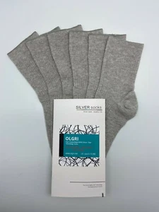 OLGRI Calze Antibatteriche Nano Argento Di Alta Qualità per Uomo e Donna 2 pz - Foto 1 di 5