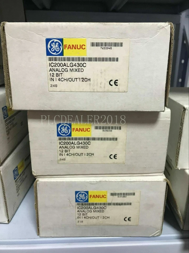 GE Fanuc IC200ALG430 VersaMax Analog Mixed Module New In Box Expedited Shipping - Image 1 of 1