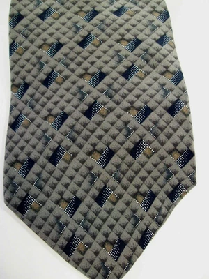 Corbata para hombre Geoffrey Beene 100 % seda, geométrica Foto 1 de 4