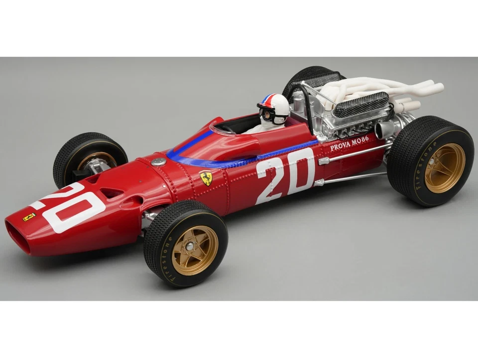 TECNOMODEL TMD18-314D FERRARI - F1 312 F1-67 N 20 DUTCH GP With Pilot Figure) 19