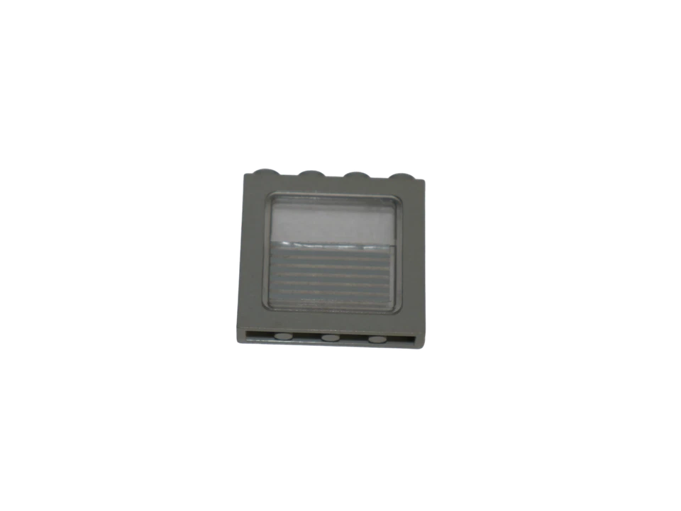 Lego® TRAIN Railway 9V 12V RC Window with Glas 4x3 4547 STANDARD GREY - Image 1 of 1