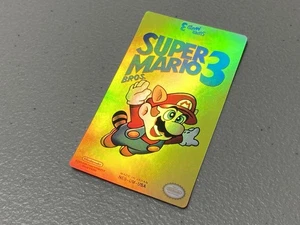 Super Mario Bros. 3, links (NES) holografisches Ersatz Etikett - Bild 1 von 1