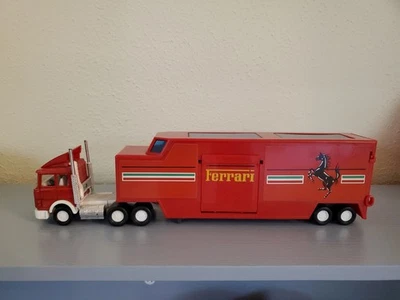 1984 MATCHBOX Superkings Ferrari K-116 Racing Car Transporter Truck - RARE A1 - Image 1 of 4