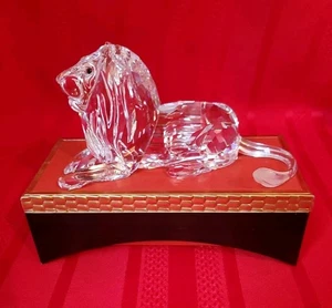 Swarovski 1995 Kristall "Der Löwe" Edition Inspir. Afrika ohne Box EU mit Ständer - Bild 1 von 12