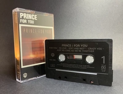 Prince FOR YOU Cassette 456 989 **EX/EX CONDITION** 1978 **SCARCE NO BARCODE** - Image 1 of 4