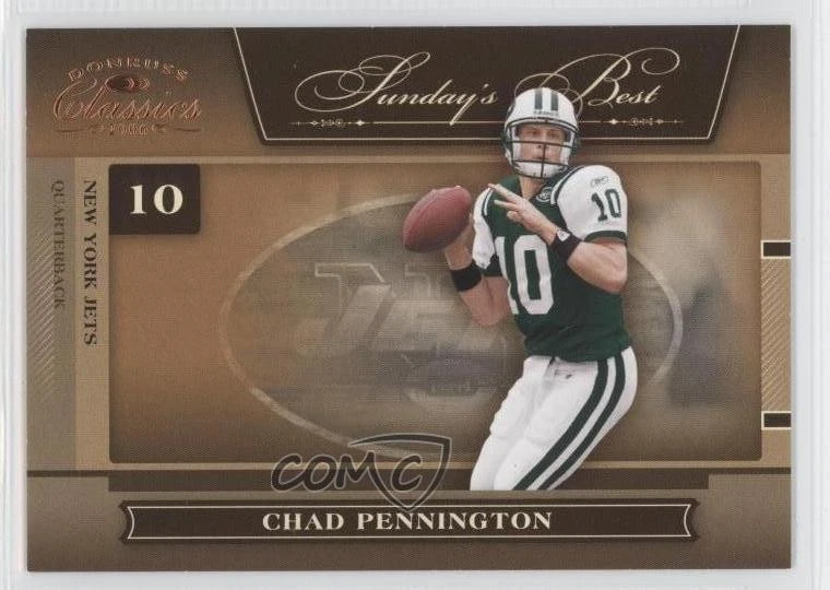 2006 Donruss Classics Sunday's Best /1000 Chad Pennington #SB-11 - Image 1 of 2