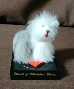 World Of Miniature Bears #696 Bentley von Becky Wheeler signiert Shaggy Dog - Bild 1 von 10